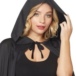 Spirit Halloween 68 Inch Hooded Cape -Cheap Trick Or Treat Hub Store 00110775 c