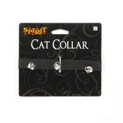 Spirit Halloween Black Cat Collar Choker Necklace -Cheap Trick Or Treat Hub Store 00111096 c