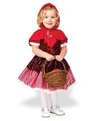 Spirit Halloween Toddler Lil' Red Riding Hood Costume