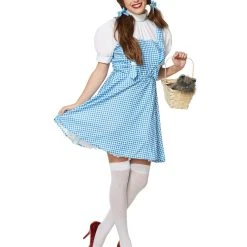 Spirit Halloween Adult Dorothy Costume - The Wizard of Oz -Cheap Trick Or Treat Hub Store 00440545 d