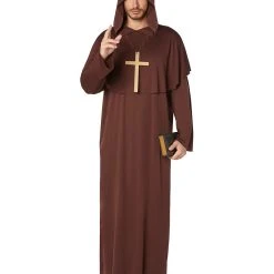 Spirit Halloween Adult Brown Monk Costume