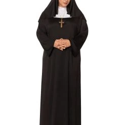 Spirit Halloween Adult Nun Costume 6 Spirit Halloween Adult Nun Costume -Cheap Trick Or Treat Hub Store 00443390 a