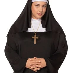 Spirit Halloween Adult Nun Plus Size Costume 5 Spirit Halloween Adult Nun Plus Size Costume -Cheap Trick Or Treat Hub Store 00443390 c