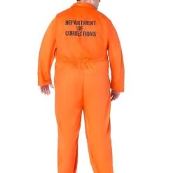 Spirit Halloween Adult Department of Corrections Prisoner One Piece Costume 13 Spirit Halloween Adult Department of Corrections Prisoner One Piece Costume -Cheap Trick Or Treat Hub Store 00580803 d