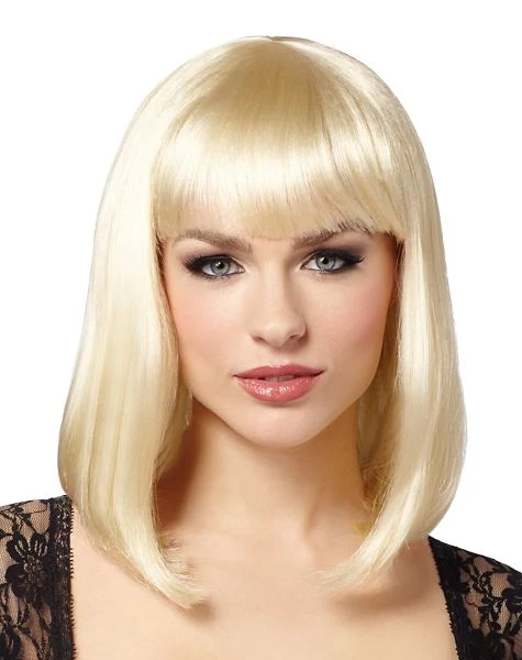 Spirit Halloween Blonde Pageboy Wig 1 Spirit Halloween Blonde Pageboy Wig