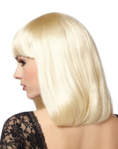 Spirit Halloween Blonde Pageboy Wig 2 Spirit Halloween Blonde Pageboy Wig - Image 2