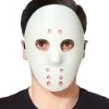 Spirit Halloween Glow in Dark Hockey Half Mask