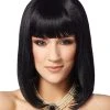 Spirit Halloween Black Pageboy Wig