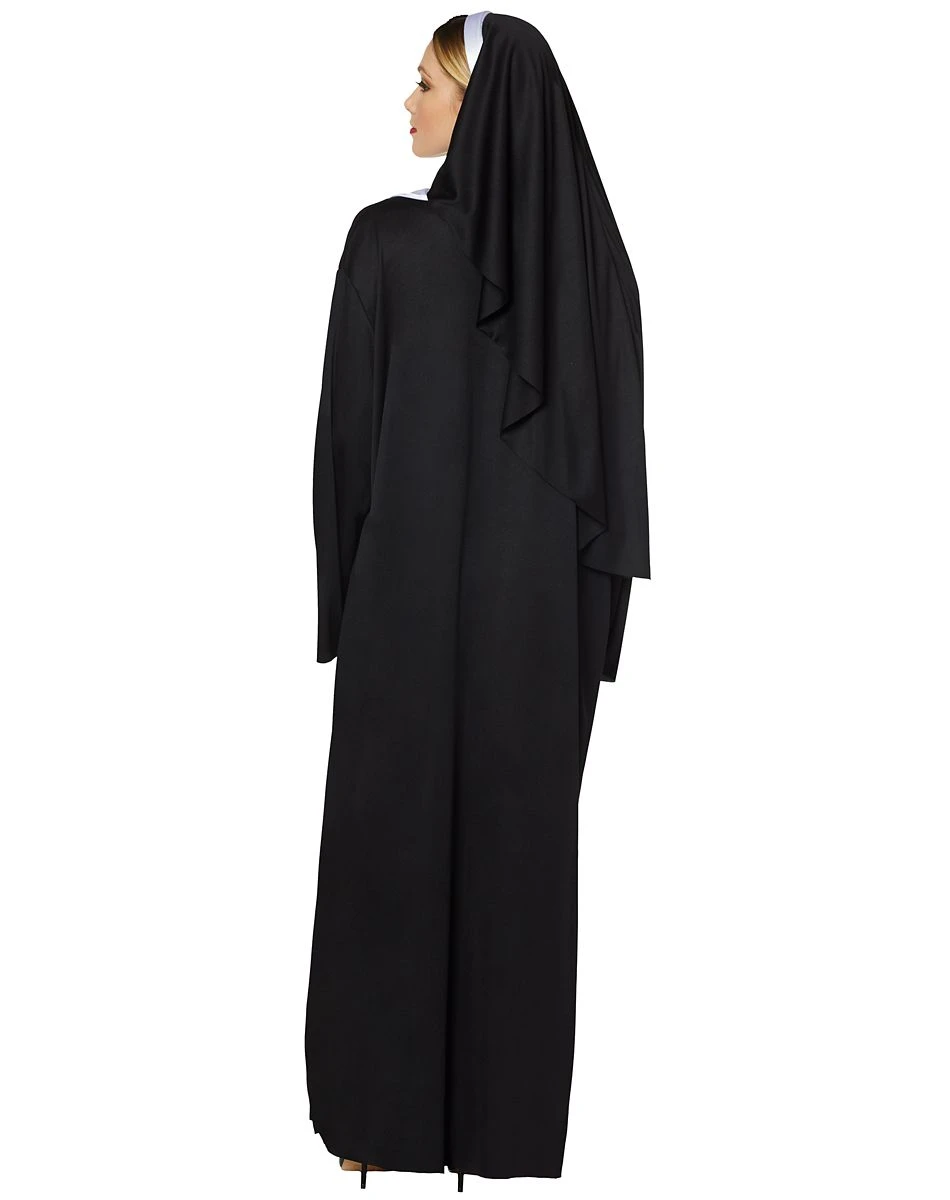 Spirit Halloween Adult Nun Costume 2 Spirit Halloween Adult Nun Costume - Image 2