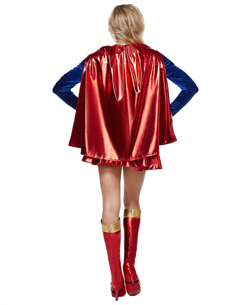 Spirit Halloween Adult Supergirl Costume - DC Comics 2 Spirit Halloween Adult Supergirl Costume - DC Comics - Image 2