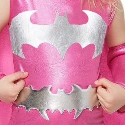 Spirit Halloween Kids Pink Batgirl Costume - DC Comics -Cheap Trick Or Treat Hub Store 01006824 c
