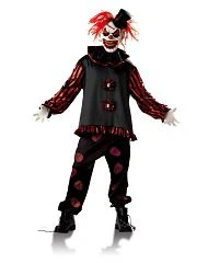 Spirit Halloween Adult Red Carver the Clown Costume