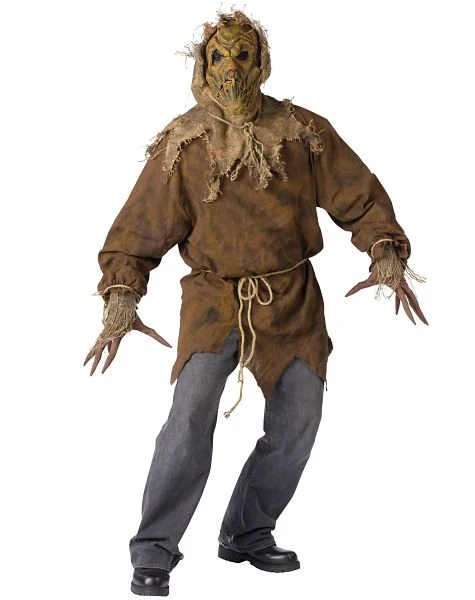 Spirit Halloween Adult Scarecrow Costume 1 Spirit Halloween Adult Scarecrow Costume