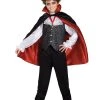 Spirit Halloween Kids Red Vampire Costume
