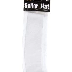 Spirit Halloween White Sailor Hat -Cheap Trick Or Treat Hub Store 01067594 d