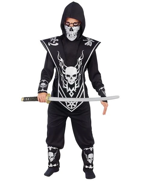 Spirit Halloween Kids Skull Lord Ninja Costume 1 Spirit Halloween Kids Skull Lord Ninja Costume