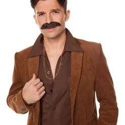 Spirit Halloween '70s Dude Black Mustache