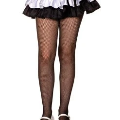Spirit Halloween Kids Black Fishnet Tights