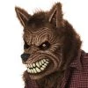 Spirit Halloween Animotion Brown Werewolf Full Mask