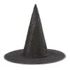 Spirit Halloween Black Gothic Witch Hat