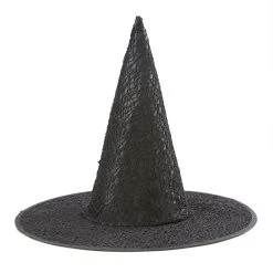 Spirit Halloween Black Gothic Witch Hat
