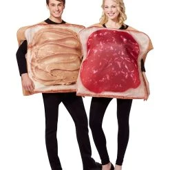 Spirit Halloween Adult Peanut Butter and Jelly Couples Costume