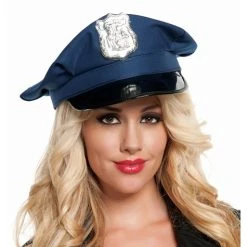 Spirit Halloween Police Hat With Badge