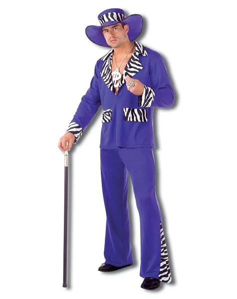 Spirit Halloween Adult Purple Pimp Costume 1 Spirit Halloween Adult Purple Pimp Costume
