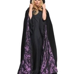 Spirit Halloween Black and Purple Cape Costume