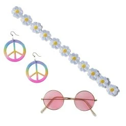 Spirit Halloween Hippie Costume Kit 5 Spirit Halloween Hippie Costume Kit -Cheap Trick Or Treat Hub Store 01184613 c