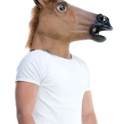 Spirit Halloween Horse Head Full Mask -Cheap Trick Or Treat Hub Store 01189042 f