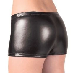 Spirit Halloween Metallic Boyshort Panties - Black