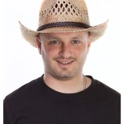 Spirit Halloween Western Seagrass Hat -Cheap Trick Or Treat Hub Store 01199074 a