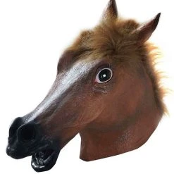 Spirit Halloween Horse Head Full Mask -Cheap Trick Or Treat Hub Store 01214444 a