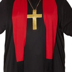 Spirit Halloween Adult Priest Plus Size Costume 7 Spirit Halloween Adult Priest Plus Size Costume -Cheap Trick Or Treat Hub Store 01216498 h 1