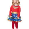 Spirit Halloween Toddler Bow and Stars Wonder Woman Costume - DC Comics