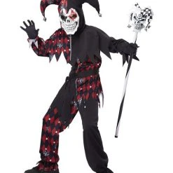 Spirit Halloween Kids Sinister Jester Costume