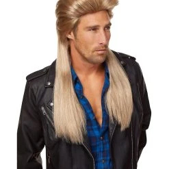 Spirit Halloween 80s Mullet Wig