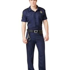 Spirit Halloween Adult Police Officer Costume - Deluxe