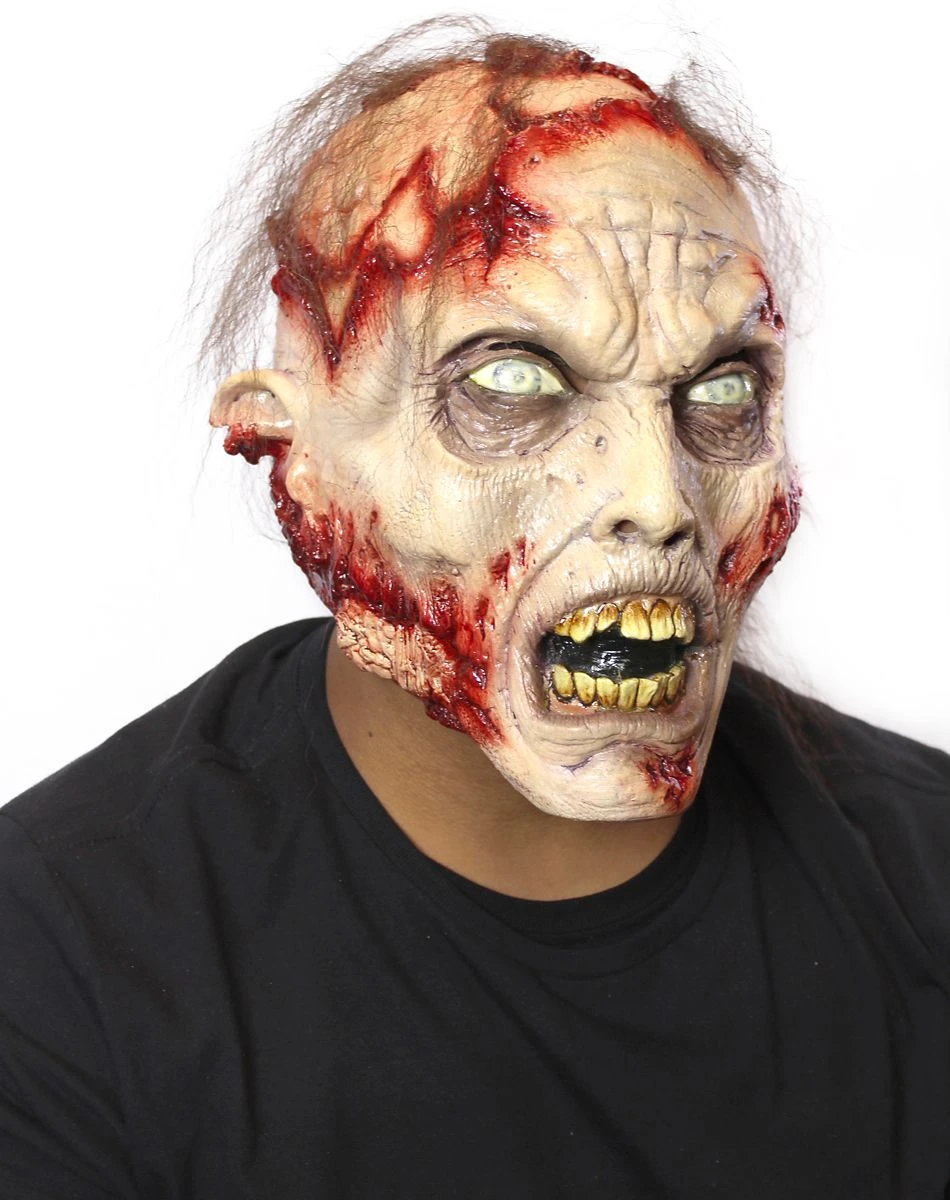 Spirit Halloween Undead Zombie Full Mask 2 Spirit Halloween Undead Zombie Full Mask - Image 2