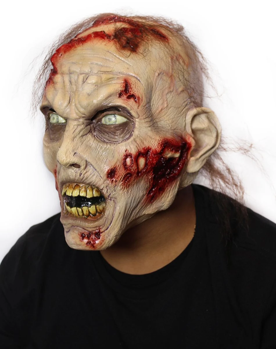 Spirit Halloween Undead Zombie Full Mask 3 Spirit Halloween Undead Zombie Full Mask - Image 3
