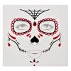 Spirit Halloween Sugar Skull Face Decal