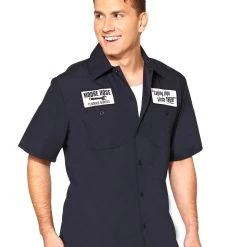 Spirit Halloween Moore Hose Mechanic Workshirt 7 Spirit Halloween Moore Hose Mechanic Workshirt -Cheap Trick Or Treat Hub Store 01244508 c