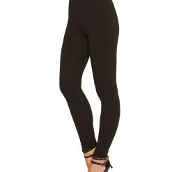 Spirit Halloween Black Leggings -Cheap Trick Or Treat Hub Store 01263433 c