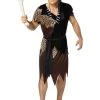 Spirit Halloween Adult Brown Caveman Costume