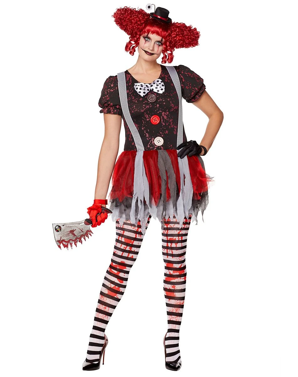 Spirit Halloween Adult Horror Clown Plus Size Costume 2 Spirit Halloween Adult Horror Clown Plus Size Costume - Image 2