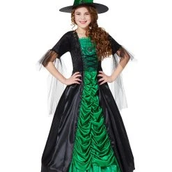 Spirit Halloween Kids Gothic Witch Costume