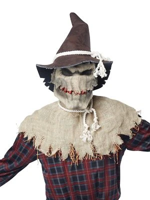 Spirit Halloween Animotion Scarecrow Full Mask 2 Spirit Halloween Animotion Scarecrow Full Mask - Image 2