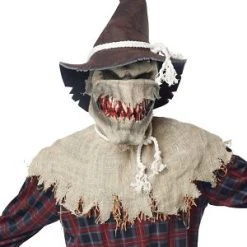 Spirit Halloween Animotion Scarecrow Full Mask 6 Spirit Halloween Animotion Scarecrow Full Mask -Cheap Trick Or Treat Hub Store 01274620 c