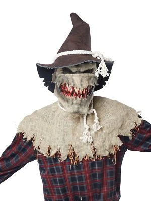 Spirit Halloween Animotion Scarecrow Full Mask 3 Spirit Halloween Animotion Scarecrow Full Mask - Image 3